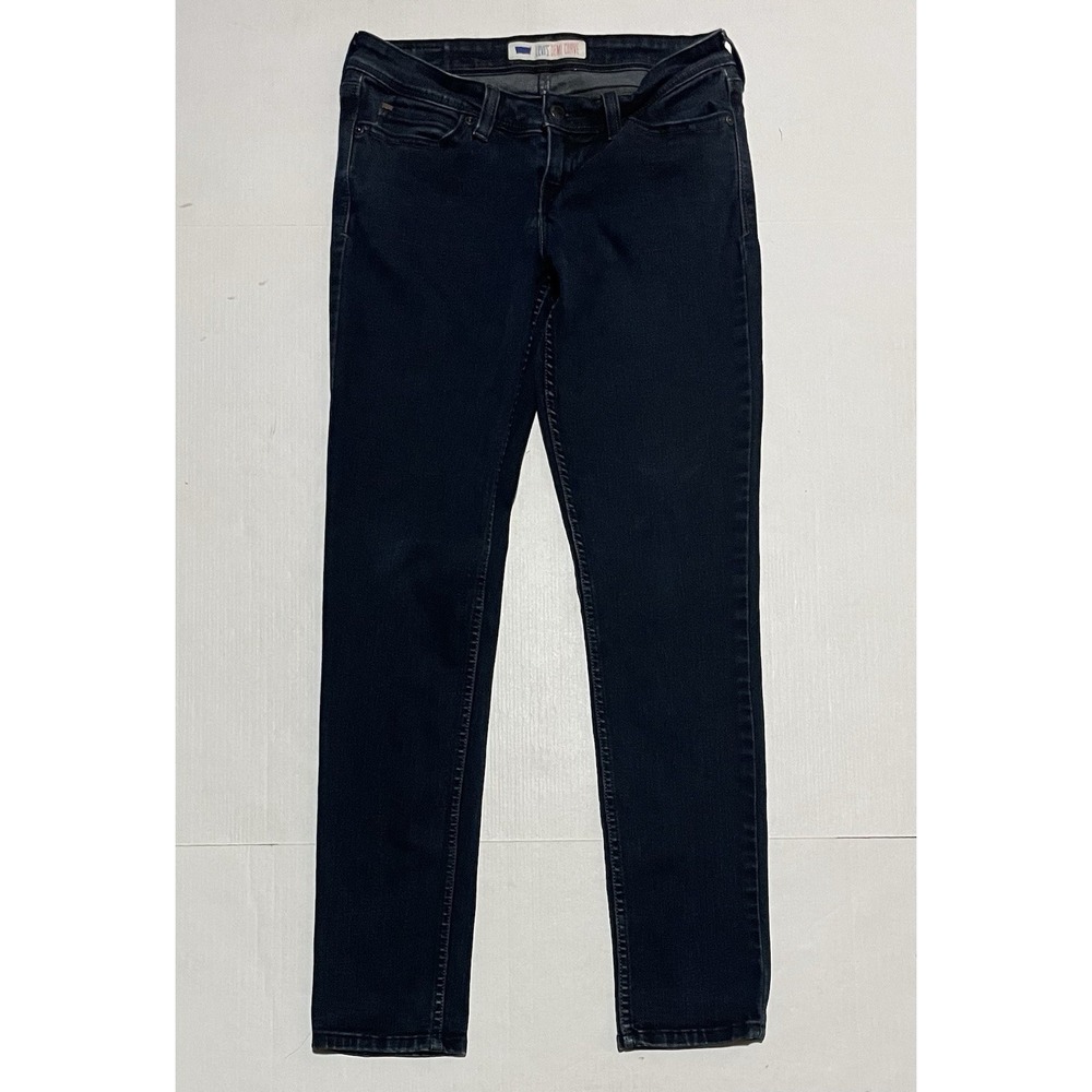 Levi's Jeans Womens 30 X‎ 30 Dark Blue Demi Curve Skinny Leg Stretch Denim Pants